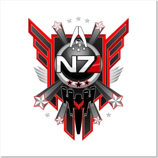 N7 Systems Alliance Special Forces Posters and Art